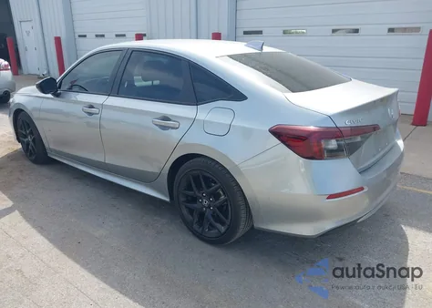 2025 Honda Civic Sport из США, поврежденный, VIN 2HGFE2F52SH542839